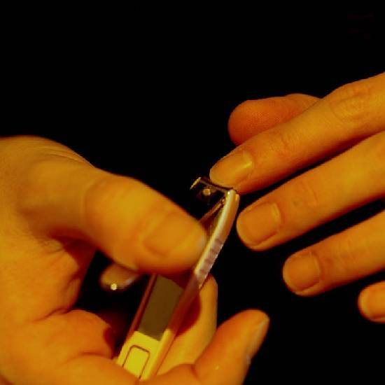 Cutting nails at night brings bad luck