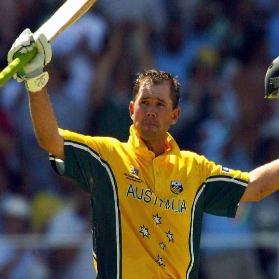 Ricky Ponting used spring in his bat