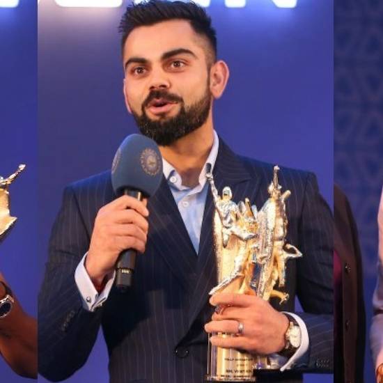 Polly Umrigar Award – Virat Kohli (2016 - 2017 season)