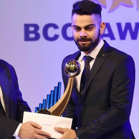 Polly Umrigar Award – Virat Kohli (2017 - 2018 season))