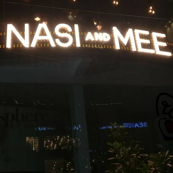 Nasi and mee