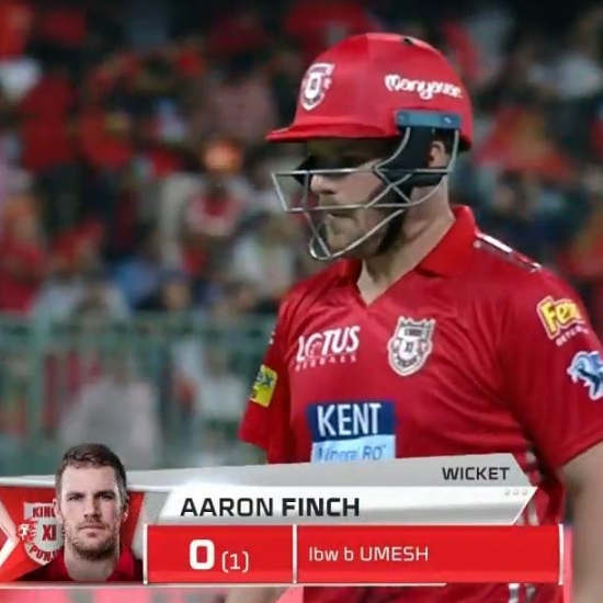 KXIP - Aaron Finch