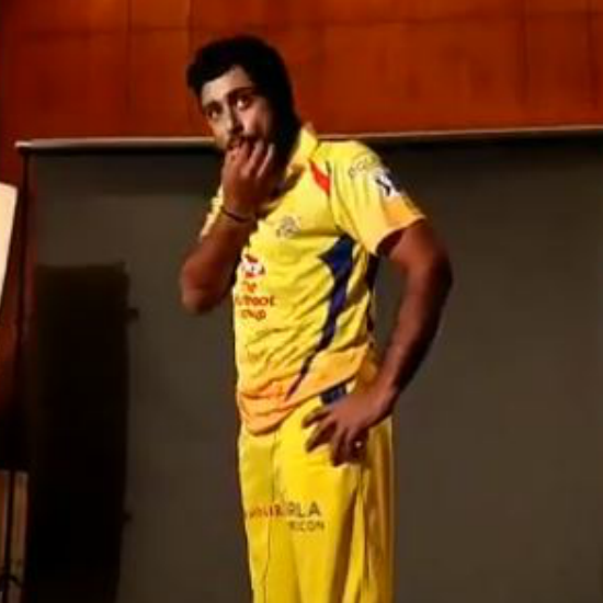 Chennai Super Kings new jersey for IPL 11 Ambati Rayudu 2