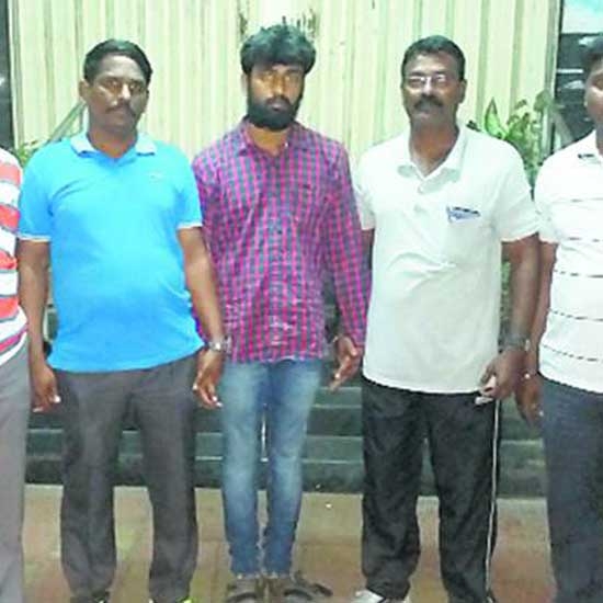 Dhaswant re-arrested and brought to Chennai - December 2017