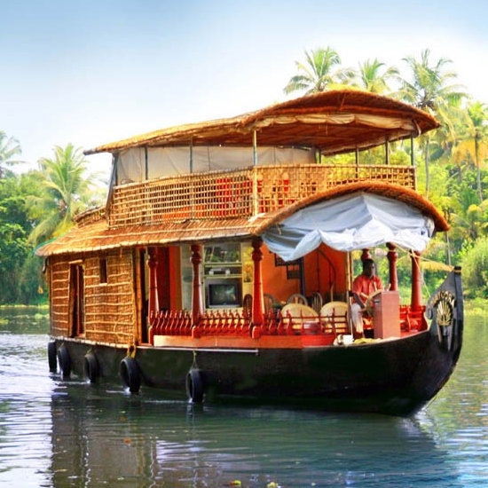 The night stay in Alleppey boat house