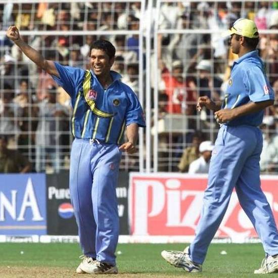 12. Indian Cricket Team Jersey 2001