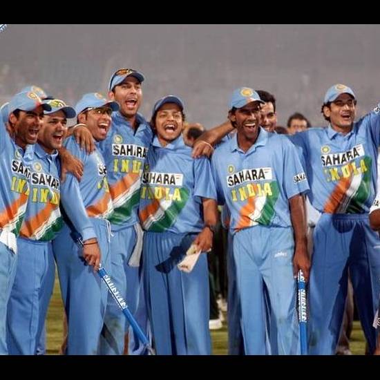 15. Indian Cricket Team Jersey 2004
