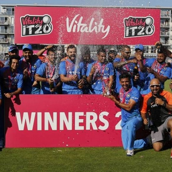 India have won all the eight three-match T20I series they have played so far.