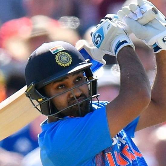 Rohit Sharma scored his fifth T20 hundred.
