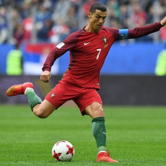 Ronaldo became the first player to score in 9 consecutive international tournaments.