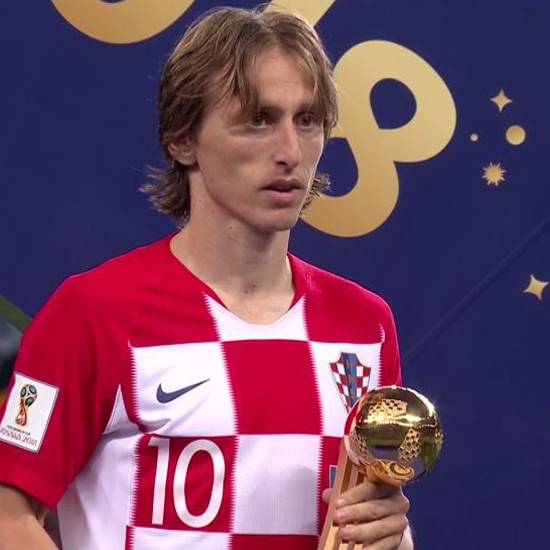GOLDEN BALL AWARD - Luka Modric (croatia)