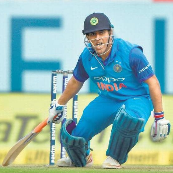 MS Dhoni - 46 th position