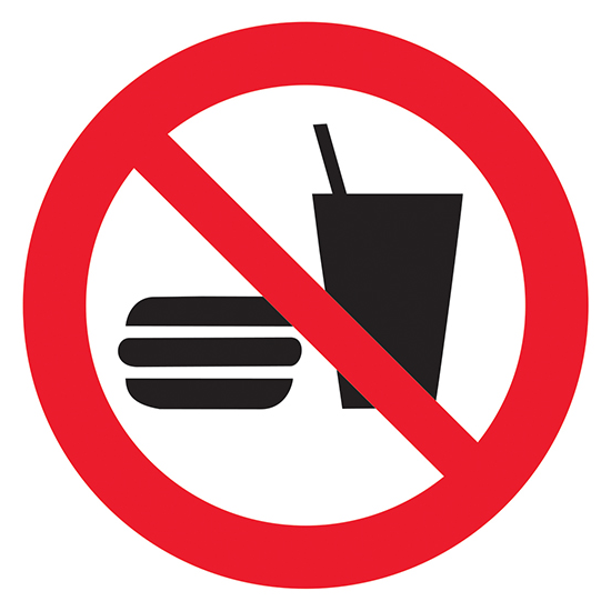 Food and beverages from outside are not permitted