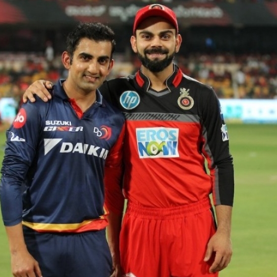 விராட் கோலி-கவுதம் கம்பீர் 