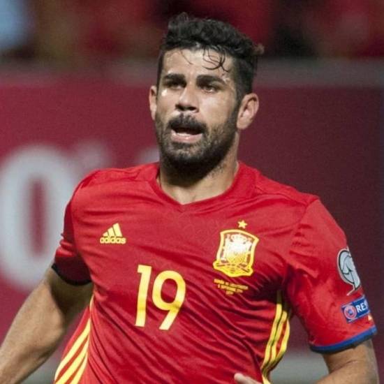 8. Diego costa (spain) - 3 goals