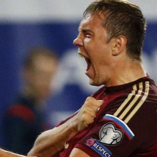 5. artem dzyuba (Russia) - 3 goals