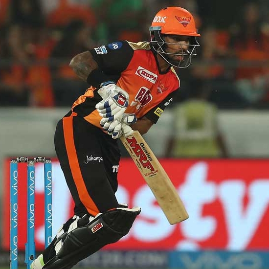 9. Shikhar Dhawan > Matches - 16, Runs - 497