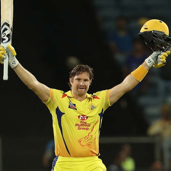 5. Shane Watson > Matches - 15, Runs - 555