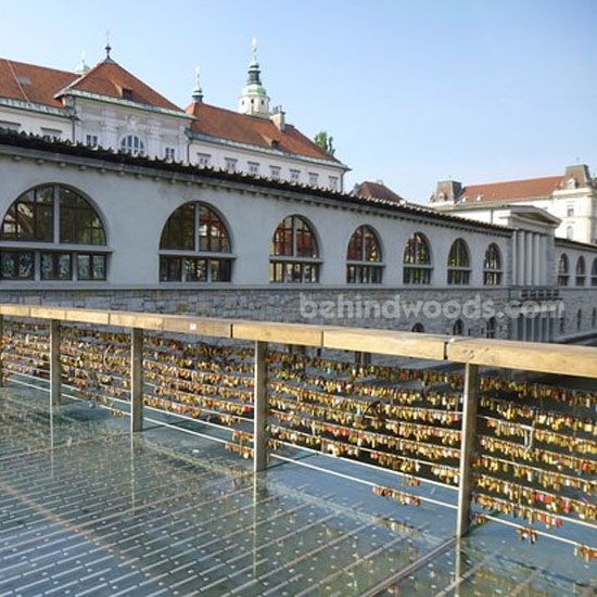 Butcher's bridge, Ljubljana, Slovenia