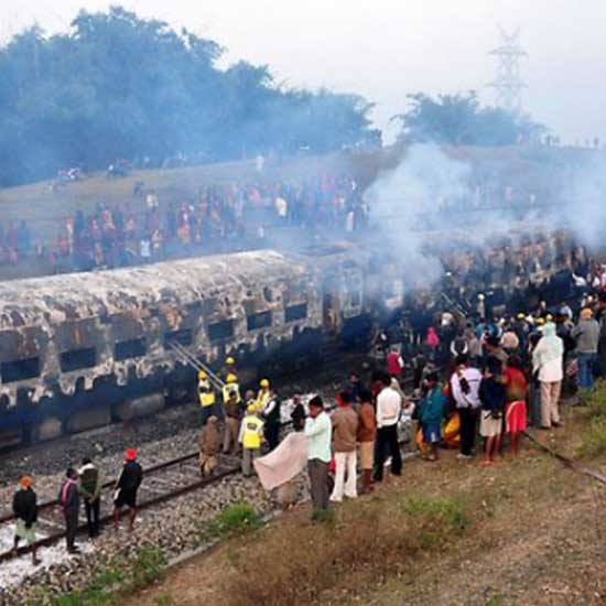 Nellore Train Fire - 2012