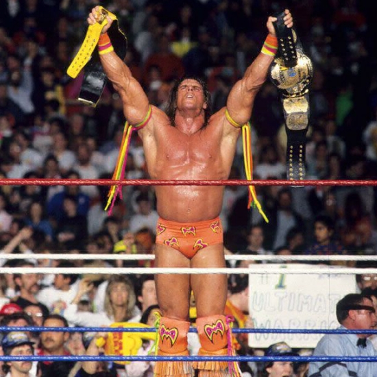Ultimate Warrior beats Hulk Hogan fair and square 