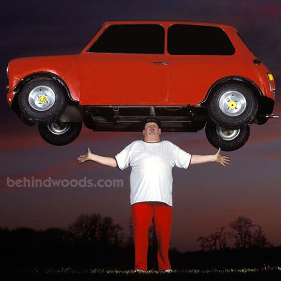 John Evans - Heaviest car balanced