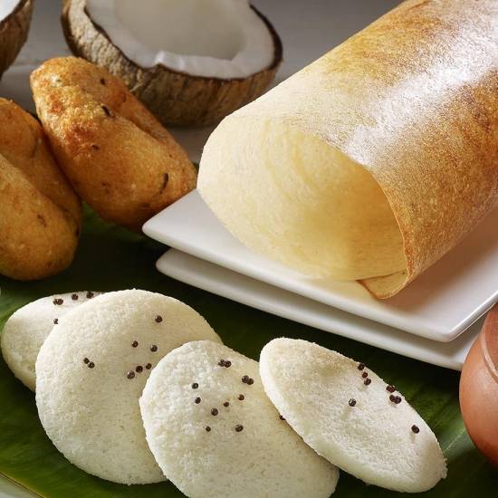 South Indian Food (Idly, Dosa)