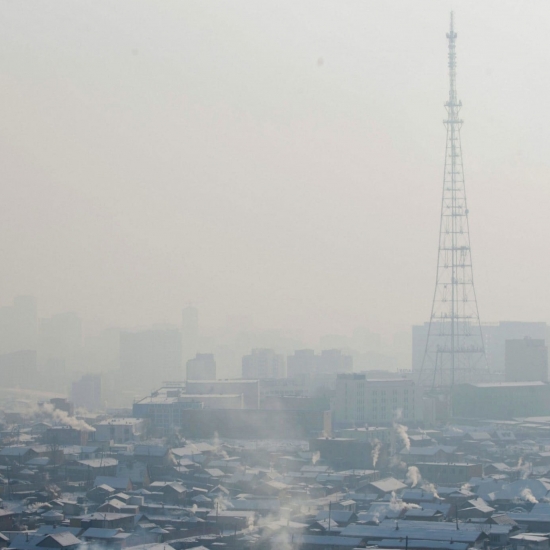 12. Jaipur, Rajasthan - PM2.5 level > 105