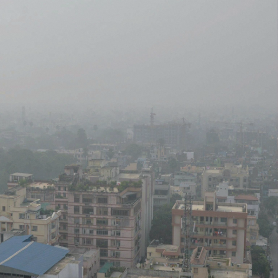 5. Patna, Bihar - PM2.5 level > 144