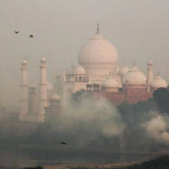 8. Agra, Uttar Pradesh - PM2.5 level > 131