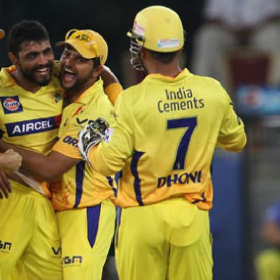 Suresh Raina, MS Dhoni, Ravindra Jadeja and Kedhar Jadhav disappoint