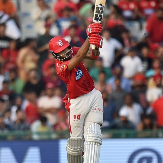 4. Lokesh Rahul > Matches - 14, Sixes - 32