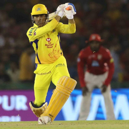 1. MS Dhoni - Matches - 16, Not Out - 9, Average - 75.83