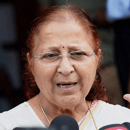Lok Sabha Speaker Sumitra Mahajan