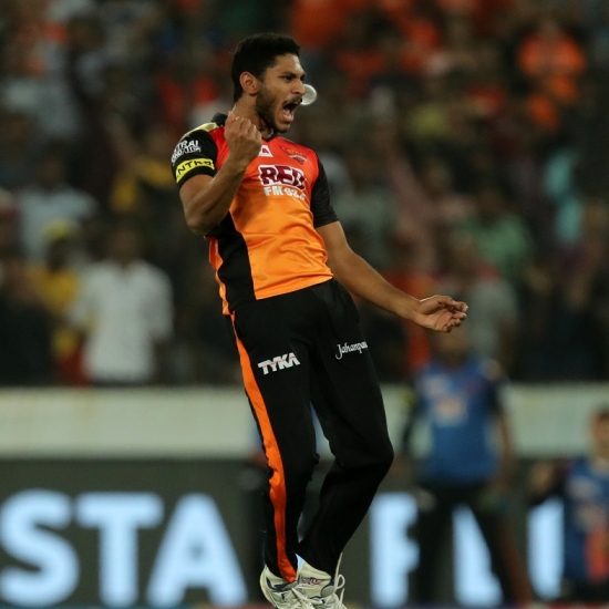 SRH's Basil Thampi became the first bowler to concede 70 runs (vs RCB) in a match in the IPL.