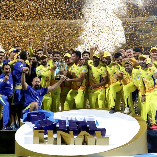 After winning the IPL 2018 title, CSK equaled MI's record of three titles.