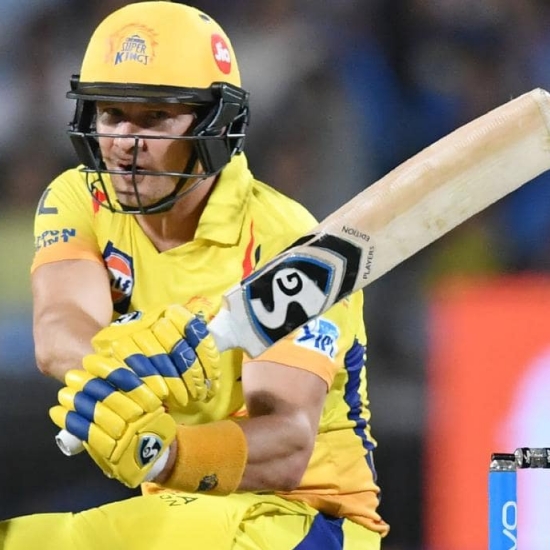Shane Watson became only the second player to score two centuries for CSK.