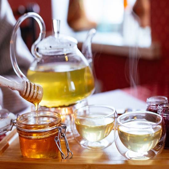 5. Drink infused teas to detox