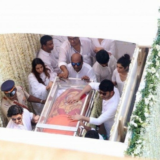 ஸ்ரீதேவியினுடைய உறவினர்கள்