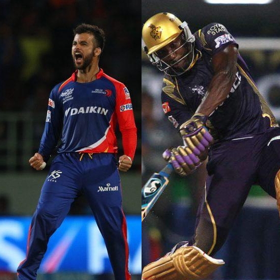 JP Duminy and Andre Russell 