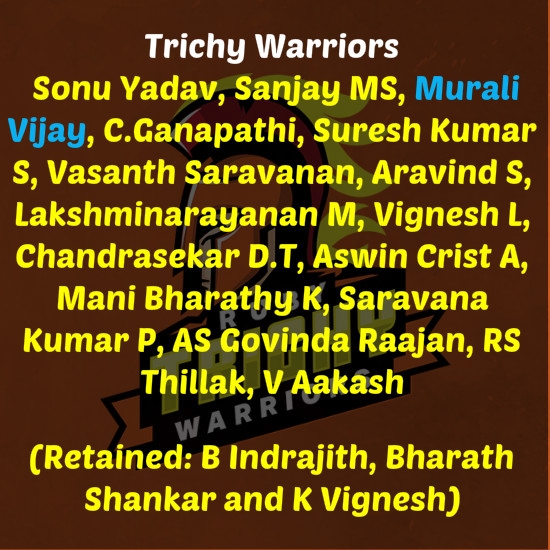 Trichy Warriors 