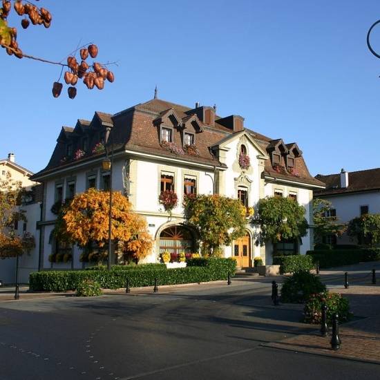 restaurant l'hôtel de ville, Switzerland.