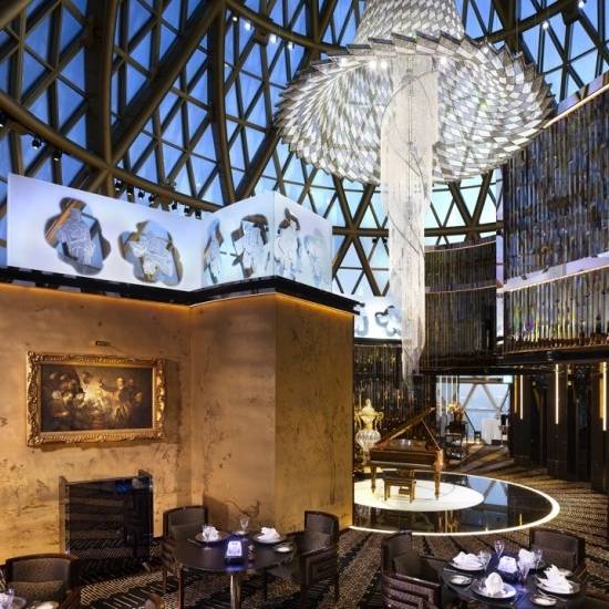 Robuchon au dome, Macau, China.