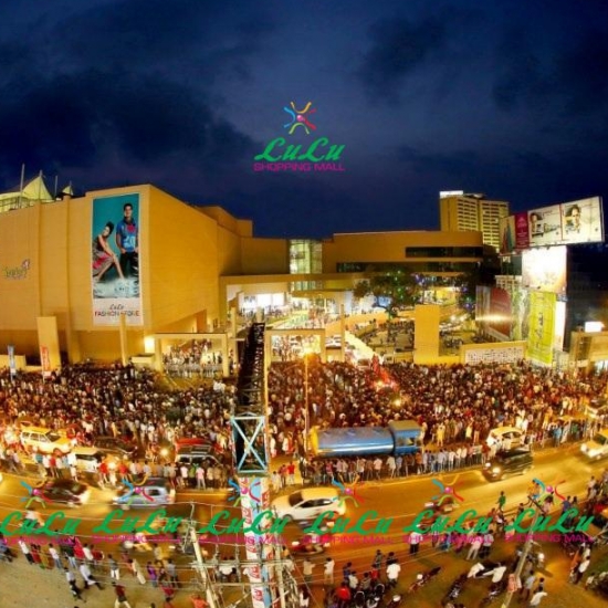 LuLu International Shopping Mall, Kochi, Kerala. > 2,500,000 sq ft