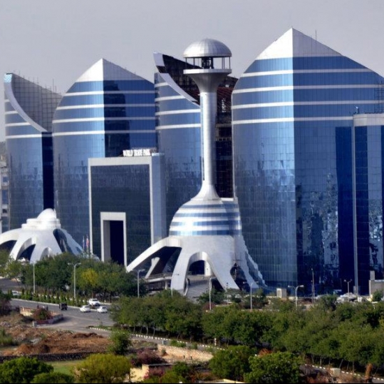 World Trade Park, Jaipur, Rajasthan. > 2,400,000 sq ft