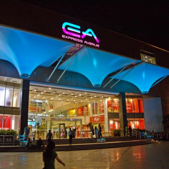 Express Avenue, Chennai, Tamil Nadu. > 900,000 sq ft