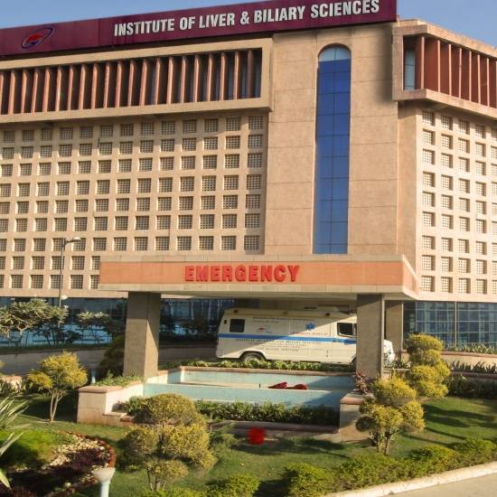 8. Institute of Liver and Biliary Sciences, New Delhi.
