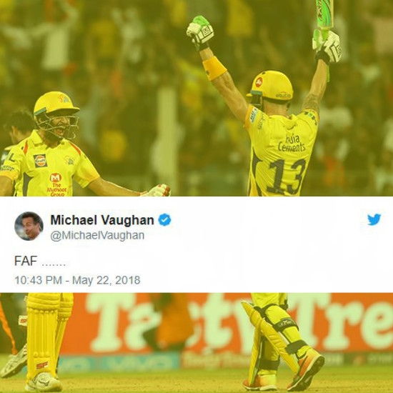 Twitter reacts as CSK storms into the final of IPL 2018