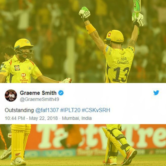 Twitter reacts as CSK storms into the final of IPL 2018