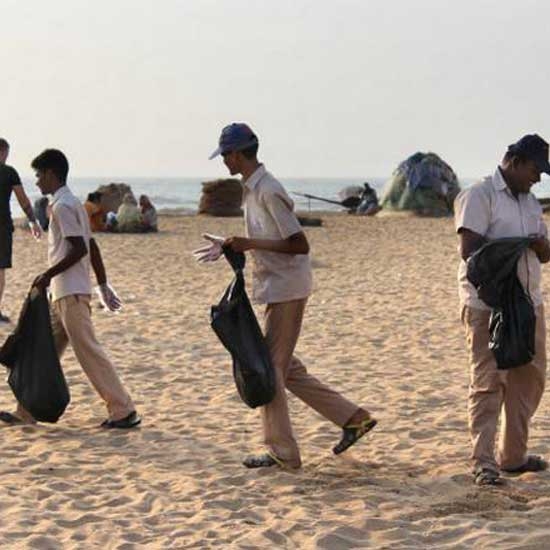 Cleanliness activists